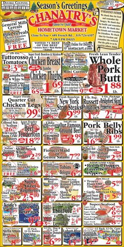 Catalogue Chanatry's Hometown Market from 11/26/2023