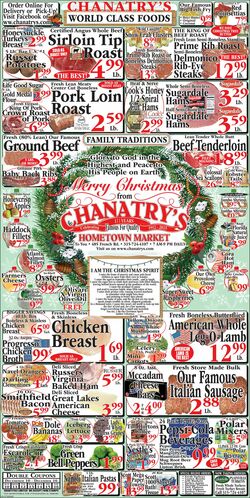 Catalogue Chanatry's Hometown Market from 12/10/2023