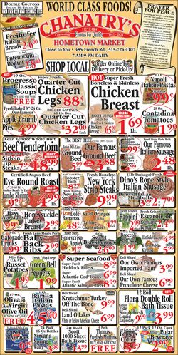 Catalogue Chanatry's Hometown Market from 01/14/2024