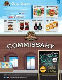 Current weekly ad Commissary