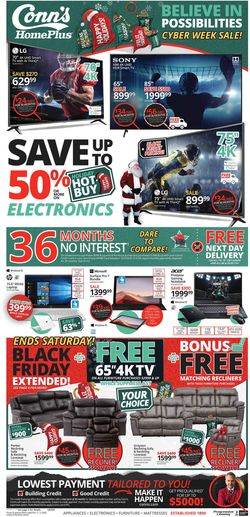 Catalogue Conn's Home Plus Cyber Week from 12/03/2020