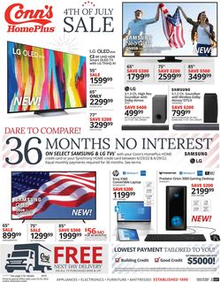 Current weekly ad Conn's Home Plus