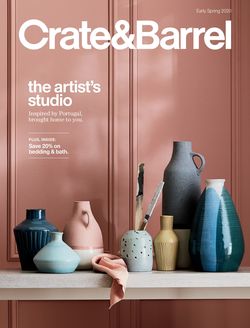 Catalogue Crate & Barrel from 01/20/2020