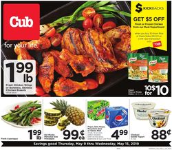 Catalogue Cub Foods from 05/09/2019