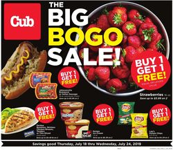 Catalogue Cub Foods from 07/18/2019