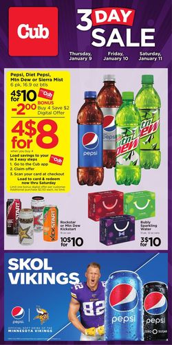 Catalogue Cub Foods from 01/09/2020