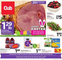 Catalogue Cub Foods from 04/05/2020