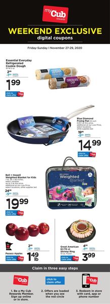 Catalogue Cub Foods Black Friday 2020 from 11/27/2020