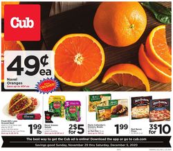 Catalogue Cub Foods Cyber Monday 2020 from 11/29/2020