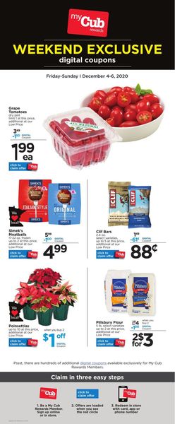 Catalogue Cub Foods from 12/04/2020