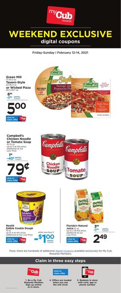 Catalogue Cub Foods from 02/12/2021