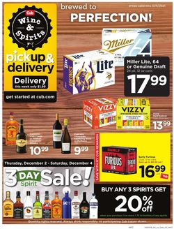 Catalogue Cub Foods from 11/28/2021