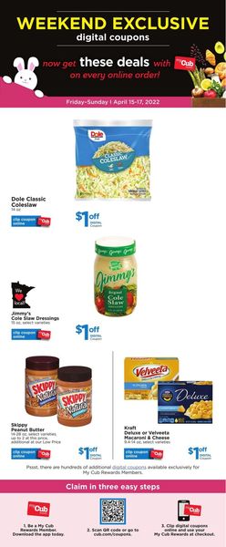 Catalogue Cub Foods from 04/15/2022