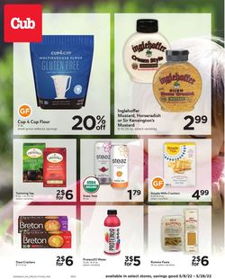 Catalogue Cub Foods from 05/08/2022
