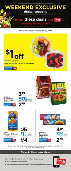 Catalogue Cub Foods from 02/17/2023