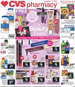 Catalogue CVS Pharmacy from 09/01/2019