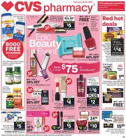 Catalogue CVS Pharmacy from 02/23/2020