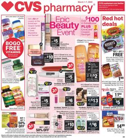 Catalogue CVS Pharmacy from 03/01/2020