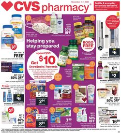 Catalogue CVS Pharmacy from 11/01/2020