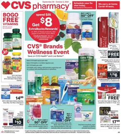 Catalogue CVS Pharmacy from 09/26/2021