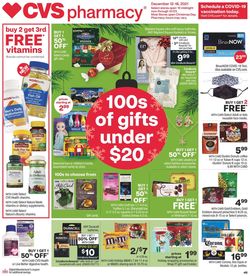 Catalogue CVS Pharmacy CHRISTMAS 2021 from 12/12/2021