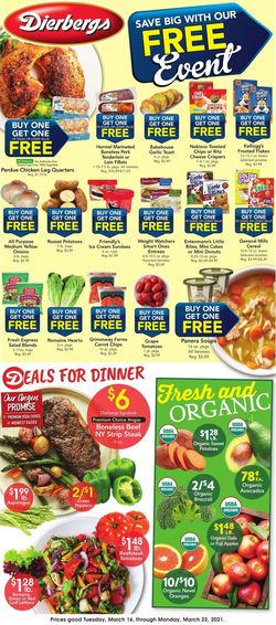 Catalogue Dierbergs from 03/16/2021