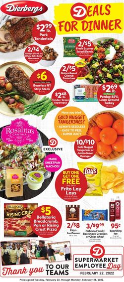 Catalogue Dierbergs from 02/22/2022