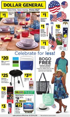 Catalogue Dollar General from 06/23/2019
