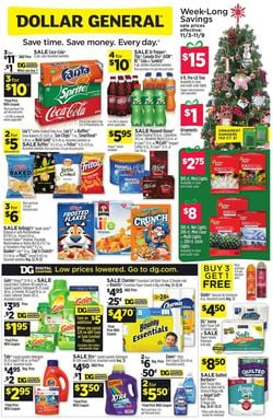 Catalogue Dollar General from 11/03/2019