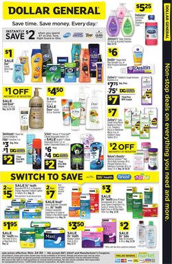 Catalogue Dollar General from 11/24/2019