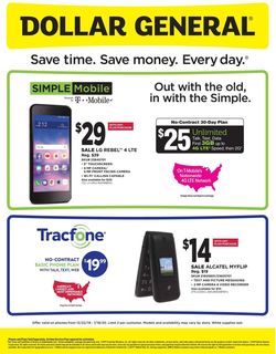 Catalogue Dollar General from 12/22/2019