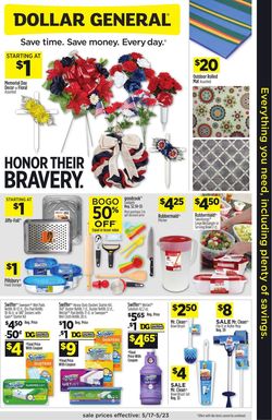 Catalogue Dollar General from 05/17/2020