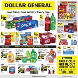 Catalogue Dollar General from 01/03/2021