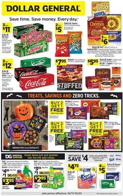 Catalogue Dollar General Halloween 2021 from 10/17/2021