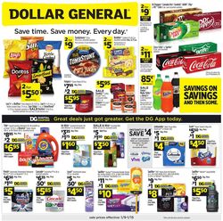 Catalogue Dollar General from 01/09/2022