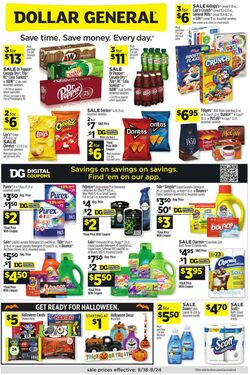 Catalogue Dollar General from 09/18/2022