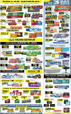 Catalogue Dollar General from 07/26/2026
