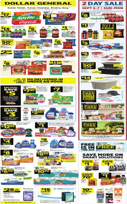 Catalogue Dollar General from 09/06/2026