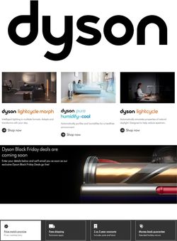 Current weekly ad Dyson