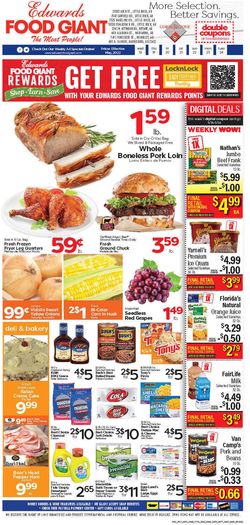 Current weekly ad Edwards Food Giant