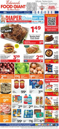 Catalogue Edwards Food Giant from 09/27/2023