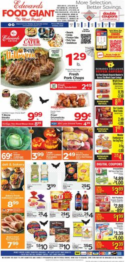 Catalogue Edwards Food Giant from 10/25/2023