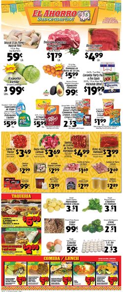 Catalogue El Ahorro Supermarket from 12/01/2021