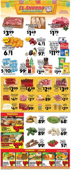 Catalogue El Ahorro Supermarket from 12/08/2021