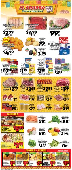 Catalogue El Ahorro Supermarket from 12/15/2021