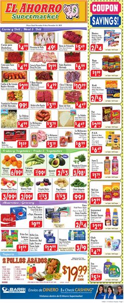 Catalogue El Ahorro Supermarket from 11/08/2023