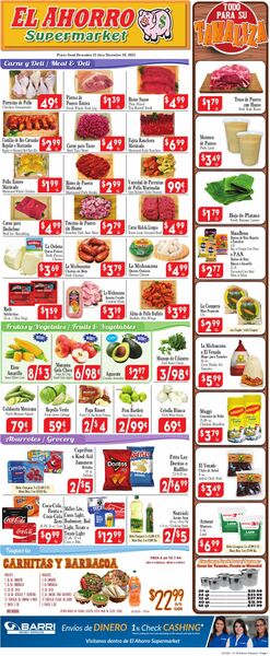 Catalogue El Ahorro Supermarket from 12/13/2023