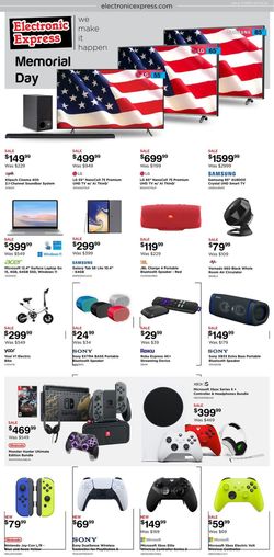 Current weekly ad Electronic Express