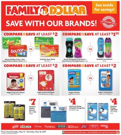 Catalogue Family Dollar from 05/12/2019