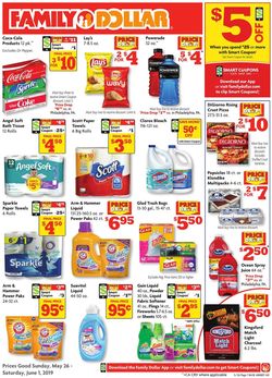 Catalogue Family Dollar from 05/26/2019